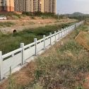 西安 白麻河道栏杆效果展示图