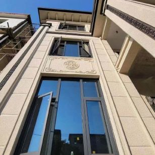 西安 黄金麻荔枝面别墅外墙干挂效果展示