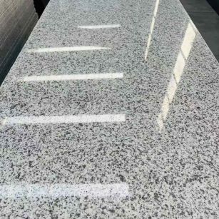 西安 白麻花岗岩光面毛板