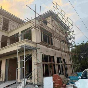 西安 黄金麻荔枝面花岗岩外墙干挂