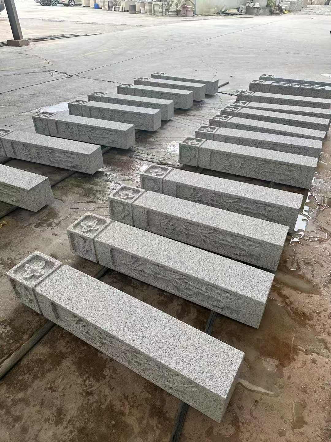 西安 白麻方柱雕花防水