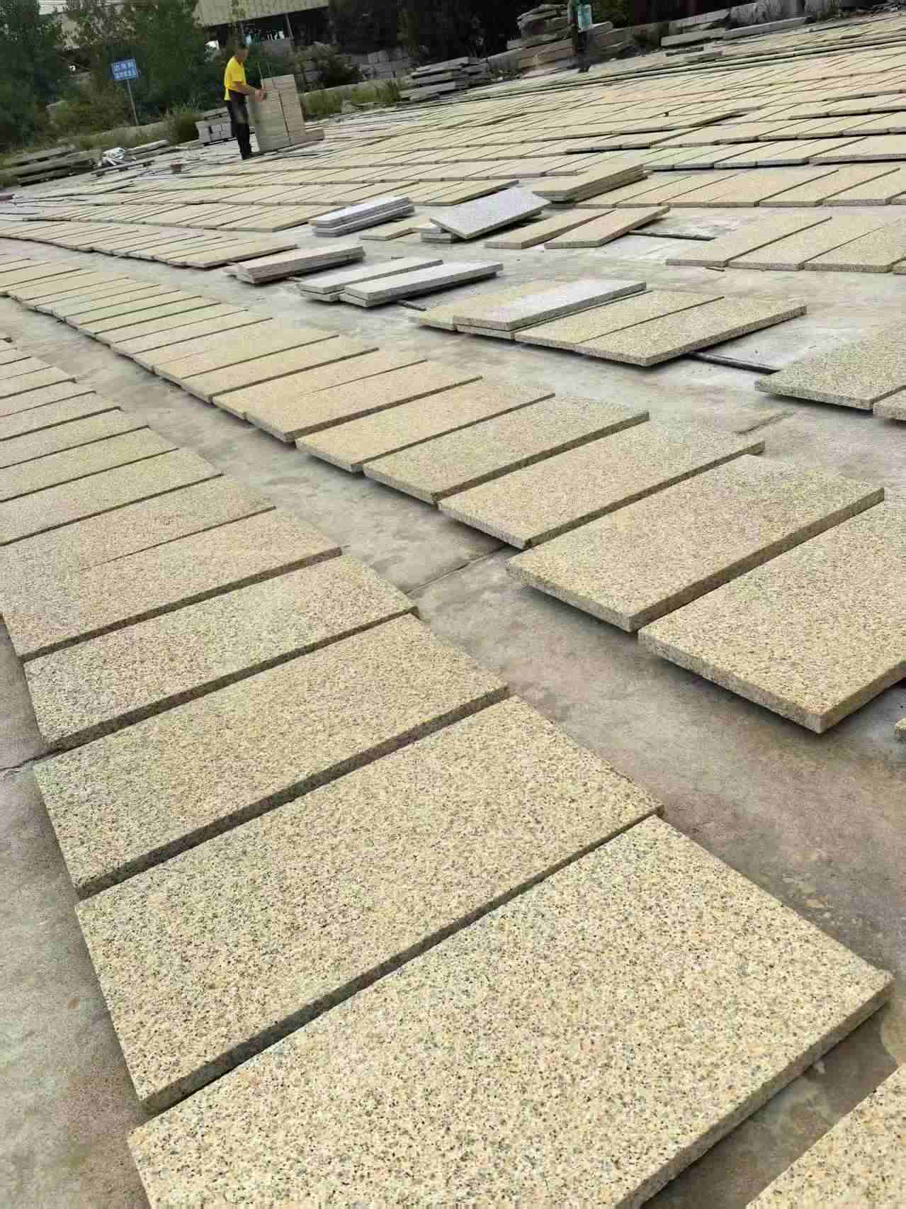 西安 黄金麻荔枝地铺石面排板