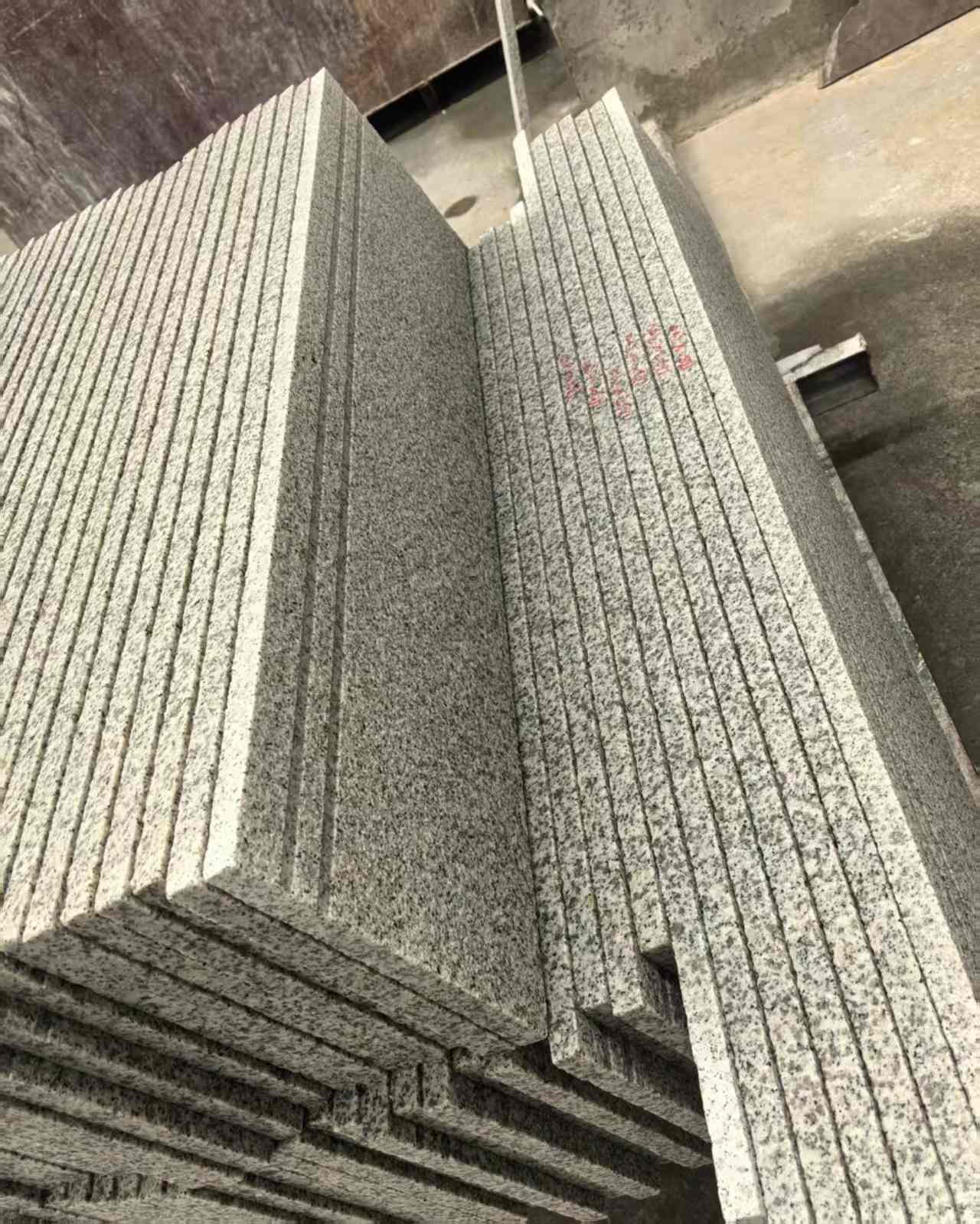 西安 白麻荔枝面花岗岩楼梯踏步